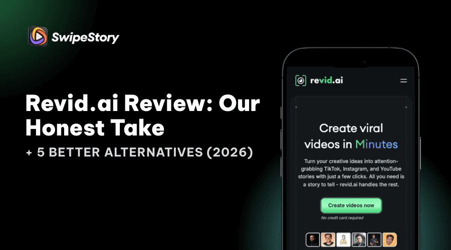 Revid.ai Review: Honest Take + 5 Better Alternatives (2026)